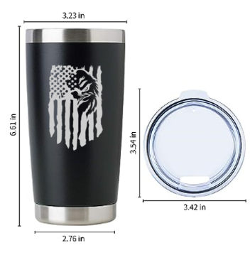 Engraved Eagle Tumbler