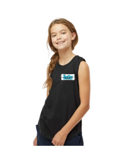 Chalk Print Butler Gymnastic Tank Top - Youth Sizes