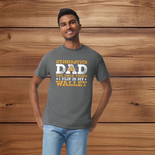 Gymnastics Dad Only Flip Shirt