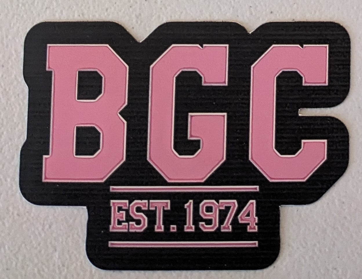 BGC 50th Waterproof Stickers