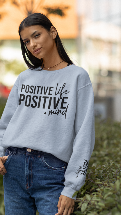 Positive Vibes Crew Neck Sweatshirt - Adults/Kids